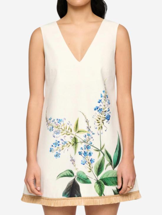  클레아 숏 원피스 페페 미니 드레스, 로렐 블룸 드레스 - CLEA