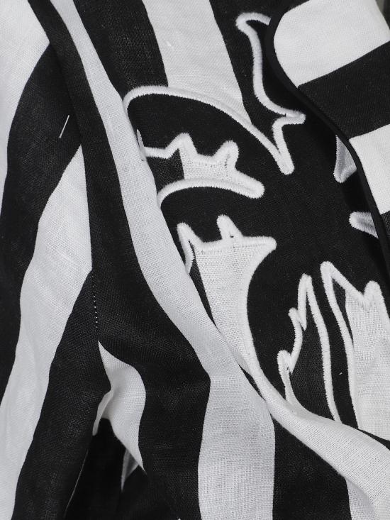 26SS 팜 리오 민소매 티셔츠 358981 SPRINGSTRIPESBLACK26089 Black - FARM RIO