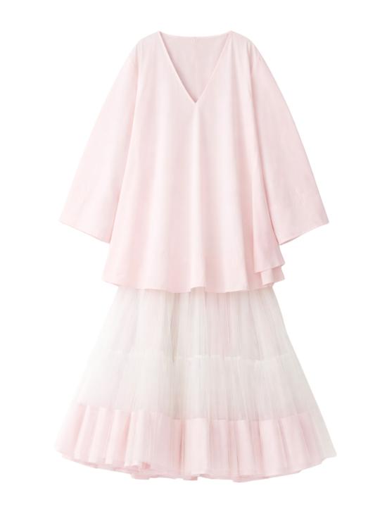 26SS 자크뮈스 미디 원피스 26EDRW00832AW 00758410 Pink