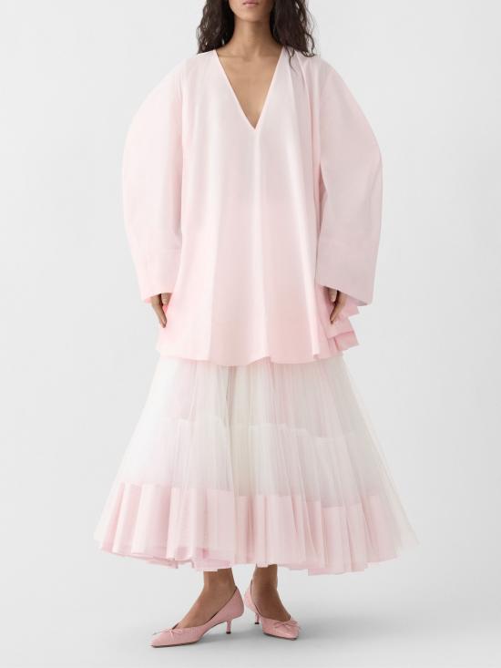 26SS 자크뮈스 미디 원피스 26EDRW00832AW 00758410 Pink - JACQUEMUS