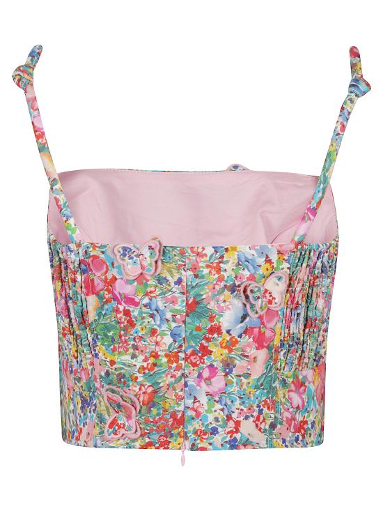 26SS 팜 리오 민소매 티셔츠 358963 PEASANTFLORAL26073 MultiColour - FARM RIO