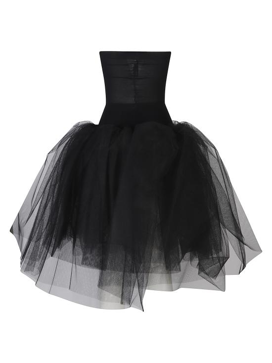 26SS 와타나베 준야 미디 스커트 JQS025051 Black - JUNYA WATANABE