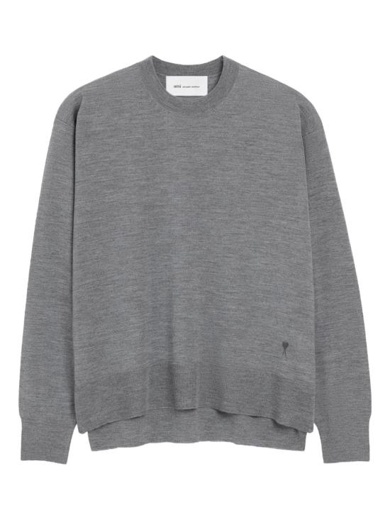 26SS 아미 스웨터 UKS856 KN00660516 Grey