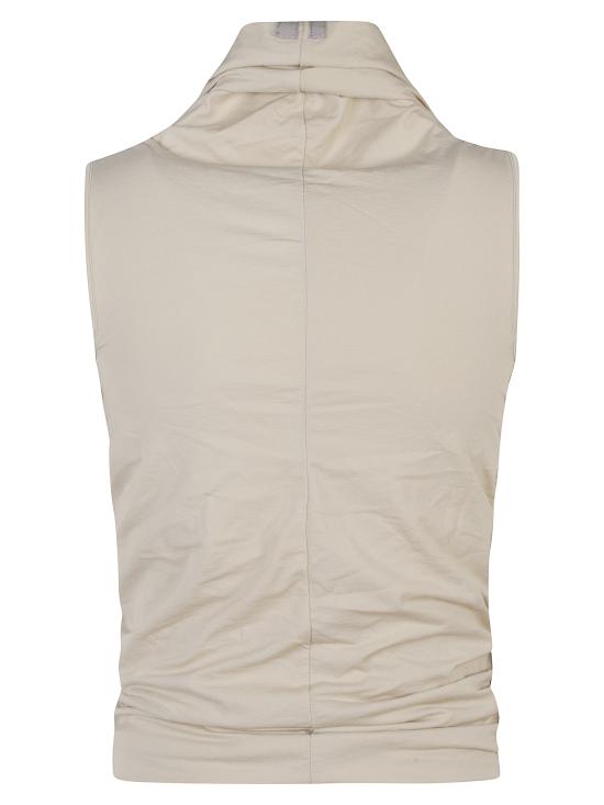 26SS 릭 오웬스 반팔 티셔츠 RP01F6223 JNDB138 Beige - RICK OWENS