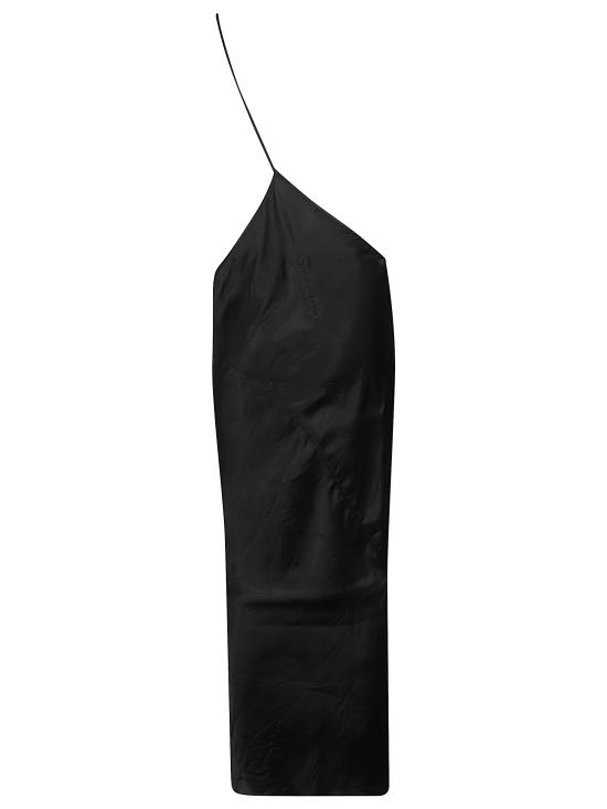 26SS 릭 오웬스 미디 원피스 RP01F6572 N09 Black - RICK OWENS