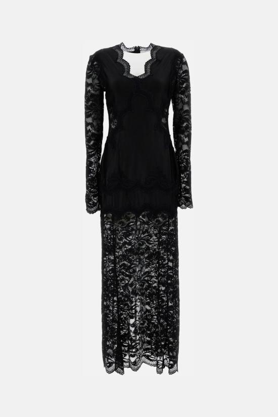  파코라반 롱 원피스 라반느 롱 드레스 블랙