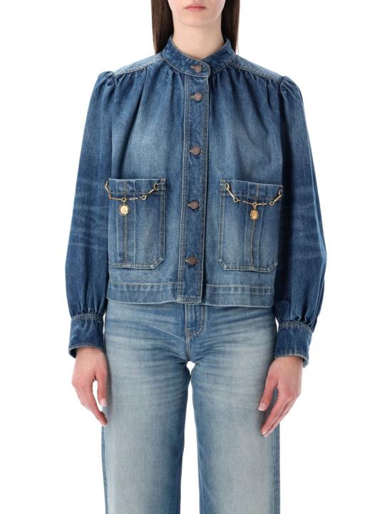 26SS 끌로에 데님 자켓 CH26SDV09258 Grey