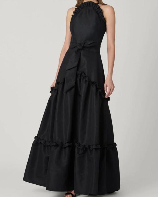  쇼산나 롱 원피스 쇼샤나 루실 드레스 제트 블랙