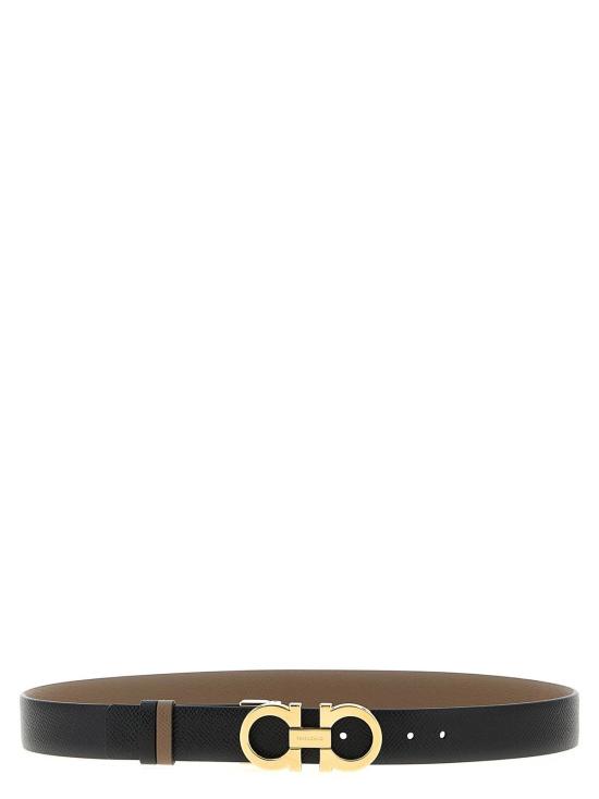  살바토레 페라가모 레귤러 벨트 페라가모 간치니 리버서블  멀티컬러 - SALVATORE FERRAGAMO