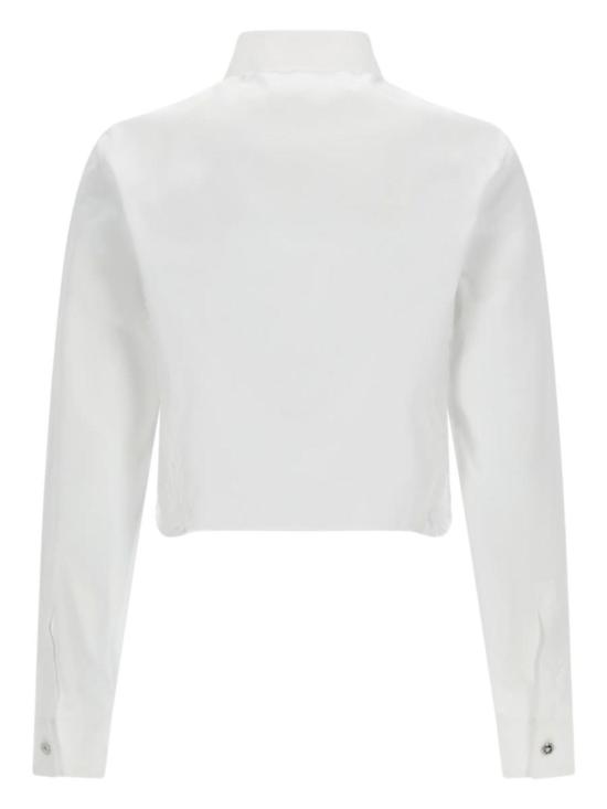  베르사체 셔츠 레이스 장식 셔츠 (화이트) - VERSACE