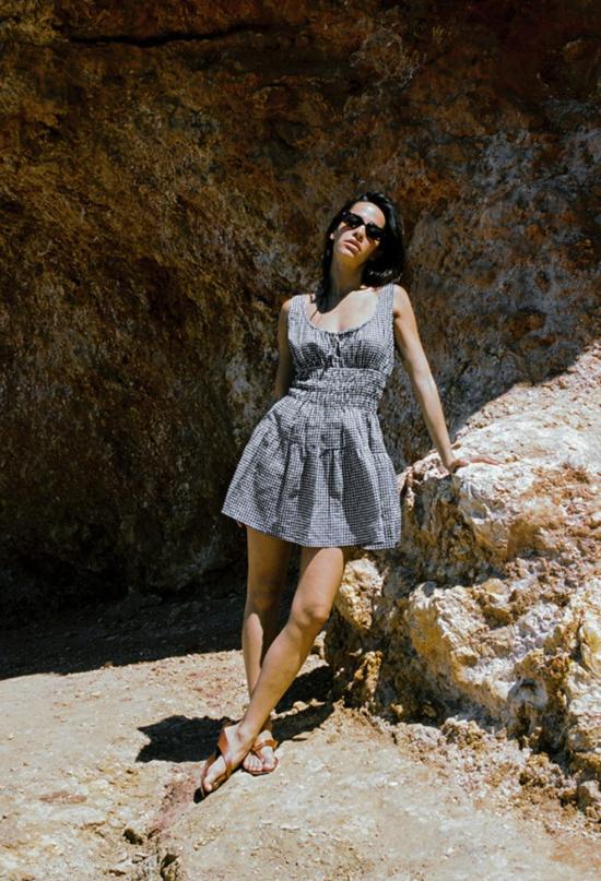  차오 루시아 숏 원피스 Ciao Lucia Gianluca 체크 드레스 - CIAO LUCIA