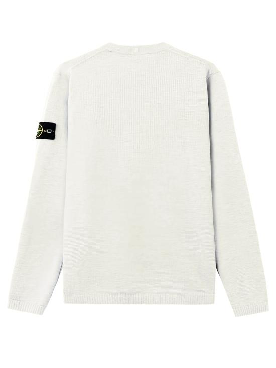 26SS 스톤 아일랜드 스웨터 155100029 S00B5V0093 White - STONE ISLAND