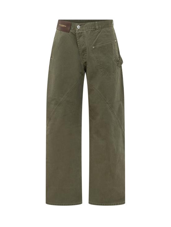 26SS JW앤더슨 데님 팬츠 DT0126PG1933 276 WASHED GREEN