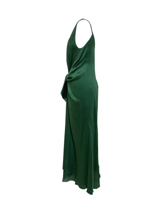 26SS JW앤더슨 미디 원피스 DR0503PG1897 585 BOTTLE GREEN - JW ANDERSON
