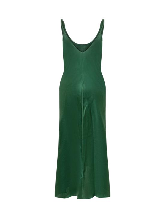 26SS JW앤더슨 미디 원피스 DR0503PG1897 585 BOTTLE GREEN - JW ANDERSON
