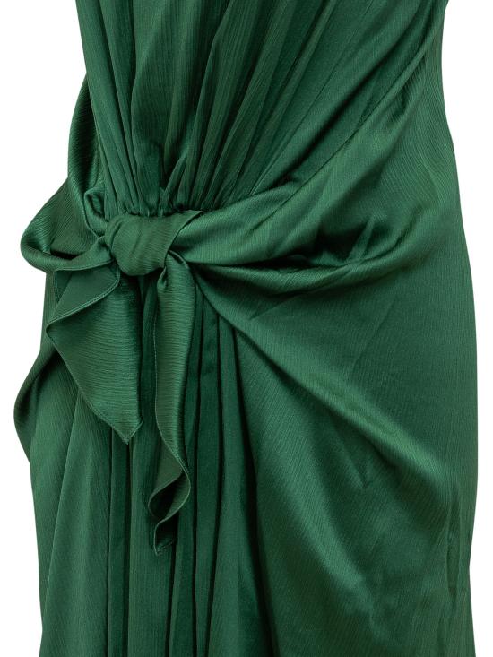 26SS JW앤더슨 미디 원피스 DR0503PG1897 585 BOTTLE GREEN - JW ANDERSON