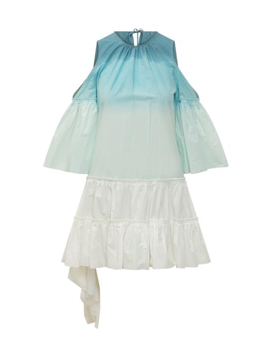 26SS JW앤더슨 미디 원피스 DR0528PG1906 023 WHITE BLUE