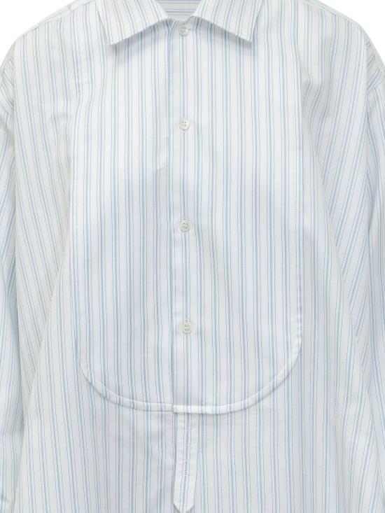 26SS JW앤더슨 미디 원피스 DR0500PG1892 023 WHITE BLUE - JW ANDERSON