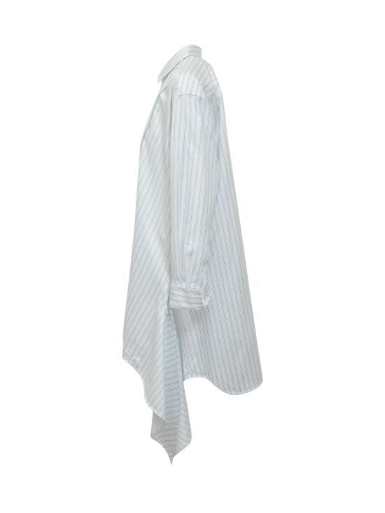 26SS JW앤더슨 미디 원피스 DR0500PG1892 023 WHITE BLUE - JW ANDERSON