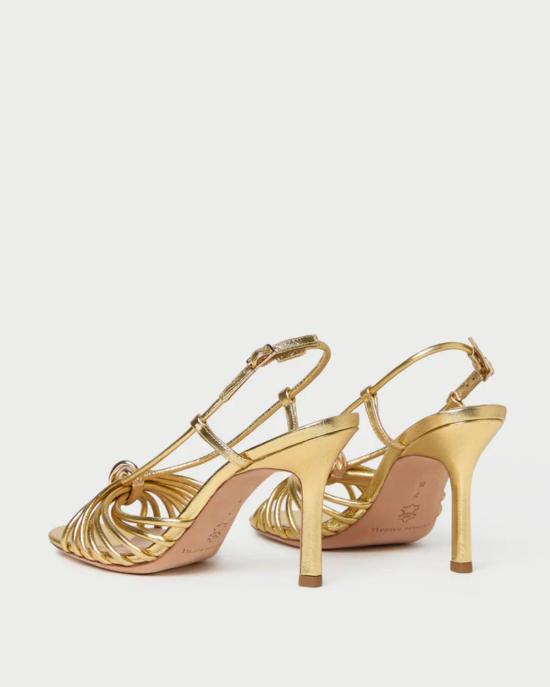  로플러랜달 샌들 로플러 랜달 마레카 스트랩 힐 골드 - LOEFFLER RANDALL