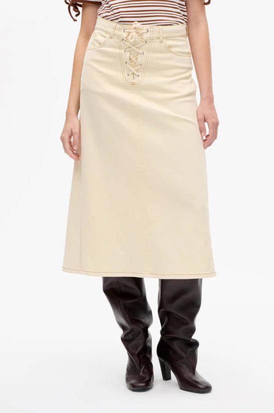  바움 운드 페르드가르텐 미디 스커트 Baum Und Pferdgarten Shilan 스커트 - BAUM UND PFERDGARTEN