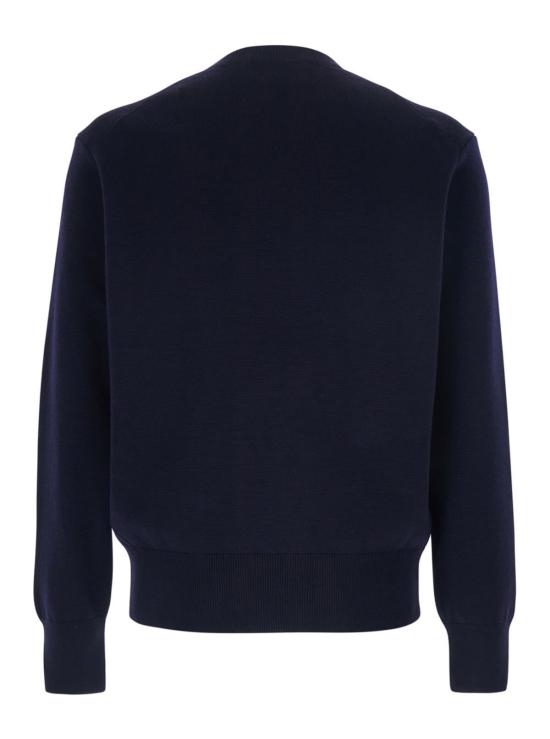  아미 스웨터 알렉상드르 마티우시 ADC 자수 크루넥  블루 - AMI