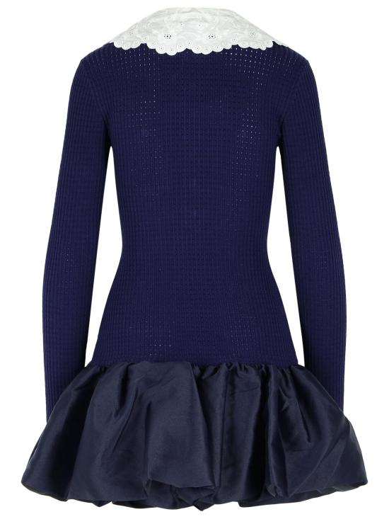 26SS 셀프 포트레이트 숏 원피스 RS26 106SB NNAVY Navy - SELF PORTRAIT