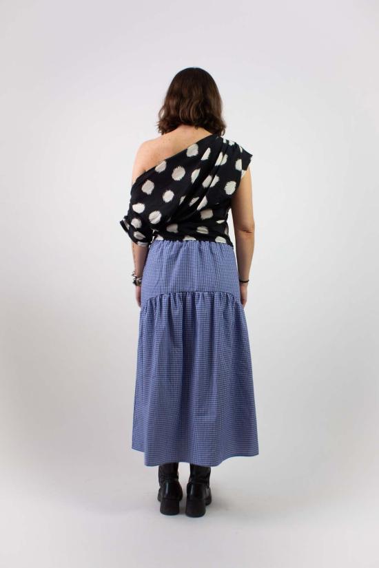  A Bronze Age 롱 스커트 청동기 시대 체크무늬 들판 치마 - A BRONZE AGE