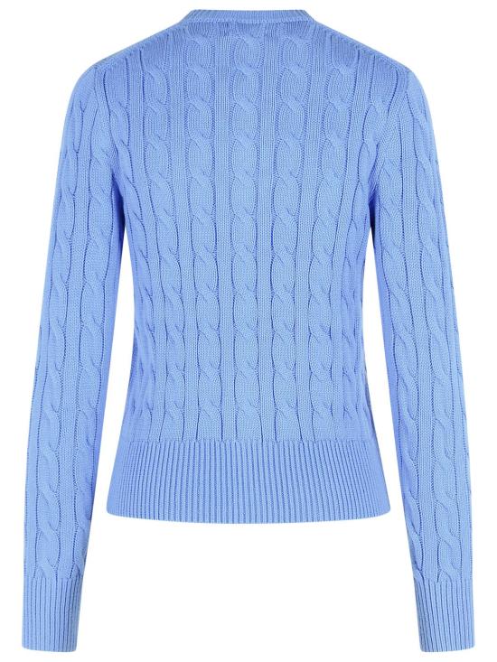 26SS 폴로 랄프로렌 폴로 자수 케이블 니트 가디건 211971868009 Light Blue - POLO RALPH LAUREN