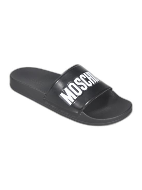 26SS 모스키노 샌들 MB28022G0OG10 000 Black - MOSCHINO
