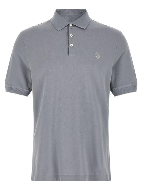 26SS 브루넬로 쿠치넬리 피케 폴로 셔츠 ME8548788COG70