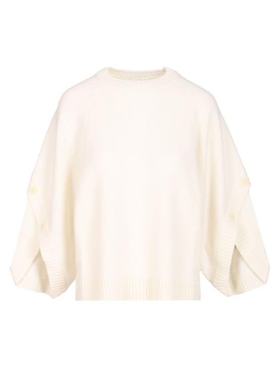  막스마라 스웨터 막스 마라 오버사이즈 울 & 캐시미어  비앙코