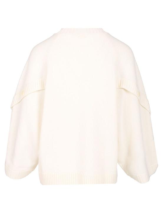  막스마라 스웨터 막스 마라 오버사이즈 울 & 캐시미어  비앙코 - MAX MARA