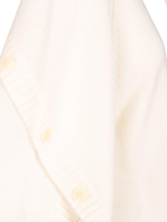  막스마라 스웨터 막스 마라 오버사이즈 울 & 캐시미어  비앙코 - MAX MARA