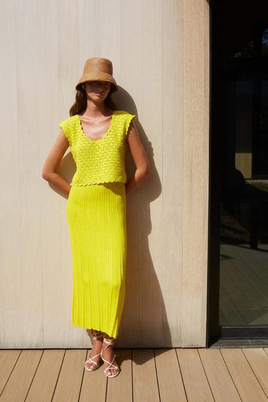  ELEVEN SIX 롱 스커트 일레븐 식스 샐리 스커트 - OTHER BRANDS