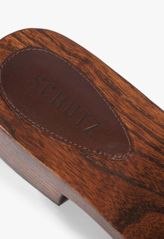  슈츠 샌들 이리 로우 블록 힐  토프 - SCHUTZ