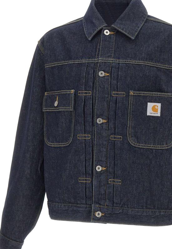 26SS 칼하트 WIP 벨마 자켓 I036586 01 02 Blue rinsed - CARHARTT WIP
