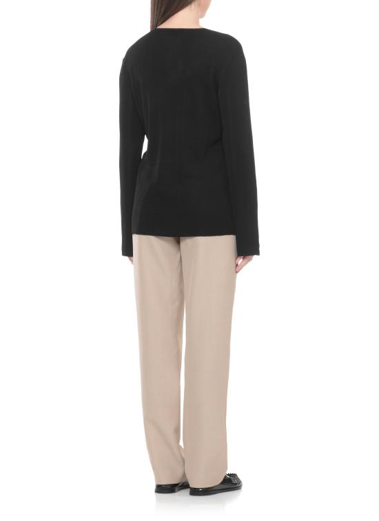 26SS 루루 드 세종 스웨터 SAYA BLACK Black - LOULOU DE SAISON