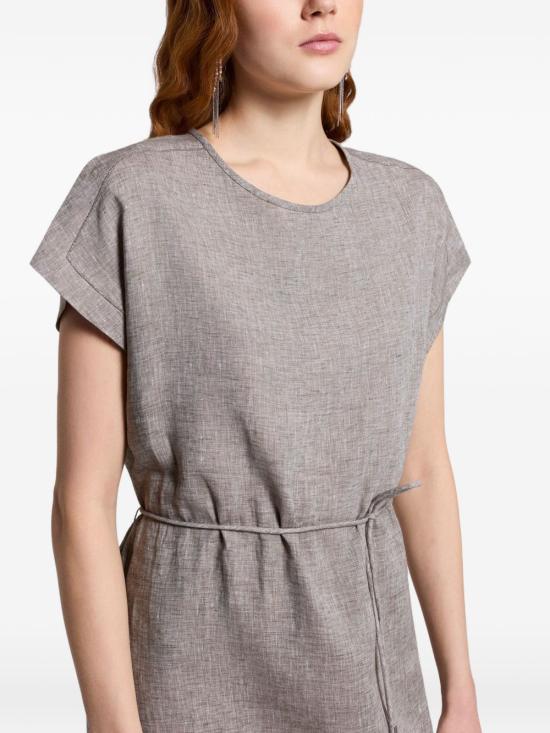 26SS 페세리코 미디 원피스 S02413A 02600147 Beige - PESERICO