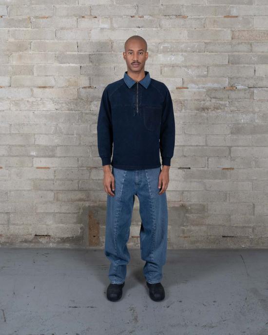  올더브라더 데님 팬츠 형이 물려준 앞솔기 청바지 - OLDERBROTHER