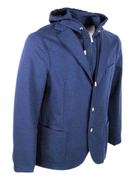 26SS 일레븐티 수트 자켓 M70GIAF02TES0M037 110 Blue - ELEVENTY