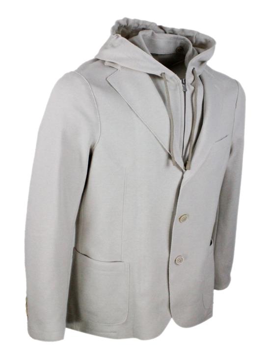 26SS 일레븐티 수트 자켓 M70GIAF02TES0M037 Sand - ELEVENTY