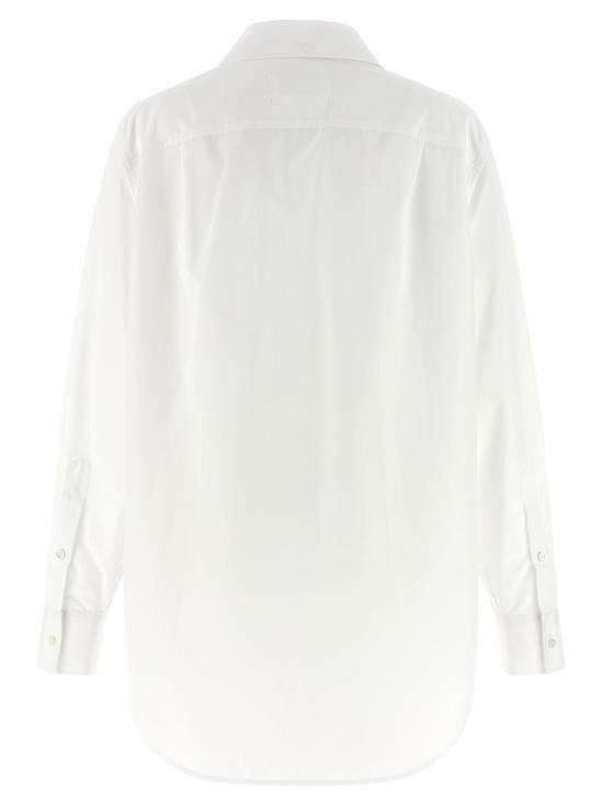  마르지엘라 셔츠 메종  포플린 셔츠 화이트 - MAISON MARGIELA