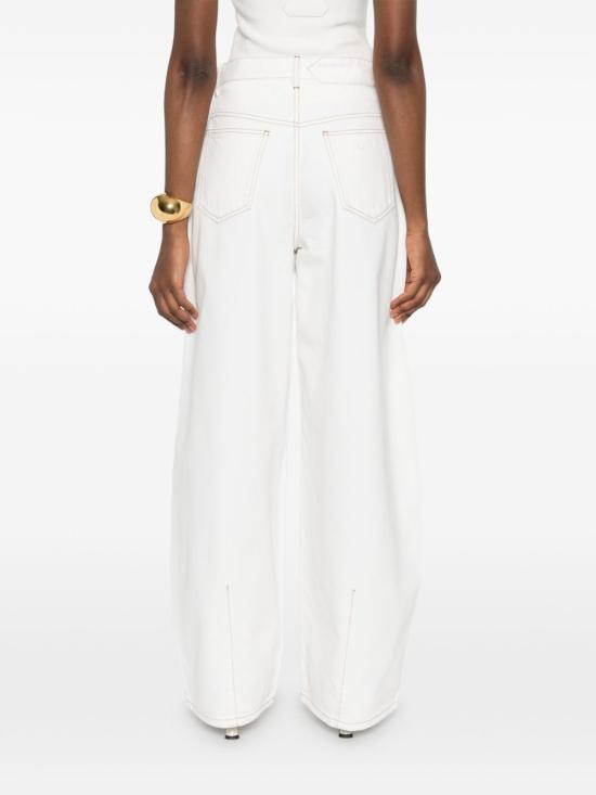 26SS 자크뮈스 데님 팬츠 PAW00609AD00040 11C White - JACQUEMUS