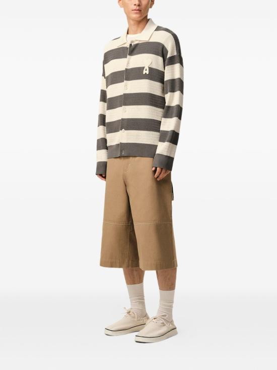 26SS 아미 가디건 HKC390KN0153 A152 Beige - AMI