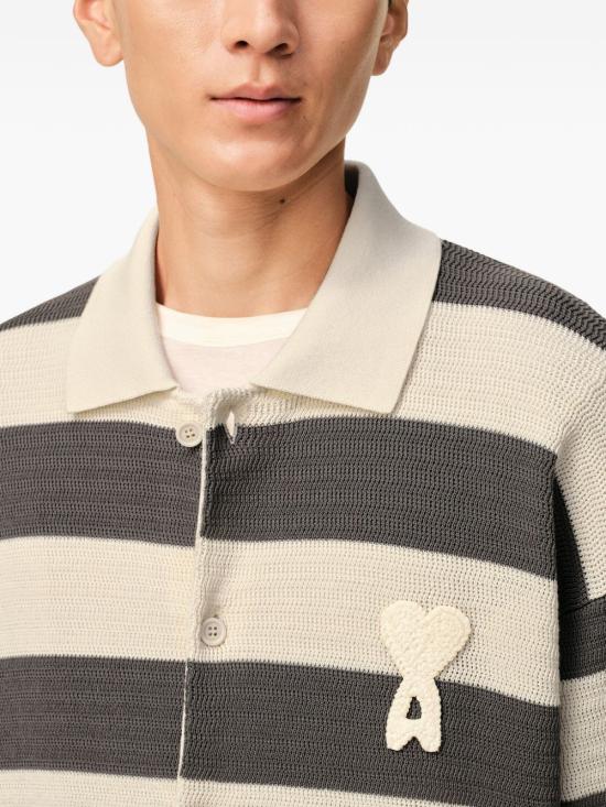 26SS 아미 가디건 HKC390KN0153 A152 Beige - AMI