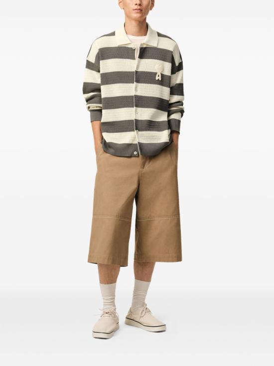 26SS 아미 가디건 HKC390KN0153 A152 Beige - AMI