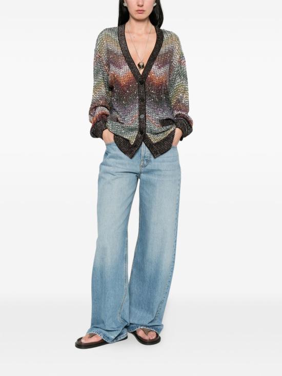 26SS 미소니 가디건 DS26SM03 BC005YS72P0 MultiColour - MISSONI