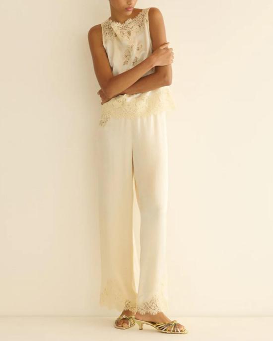  도엔 블라우스 비비안 탑 씨솔트 - DOEN