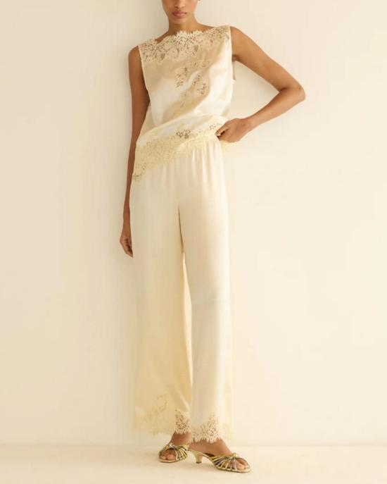  도엔 블라우스 비비안 탑 씨솔트 - DOEN